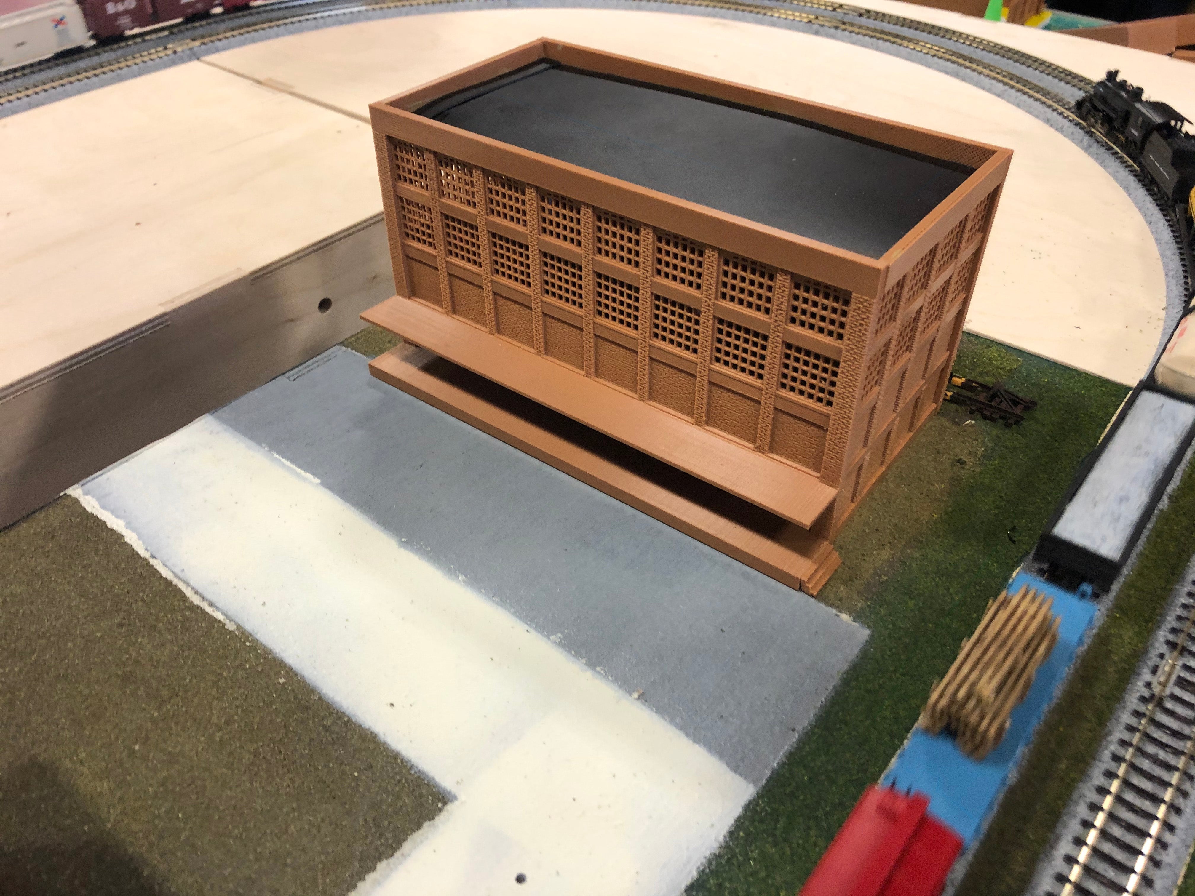 N Scale Interstate Bakery, Fargo, ND Scale Railroad Models