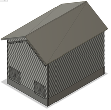 Load image into Gallery viewer, HO Scale - Bordon's Creamery Ice House, Cochecton, NY